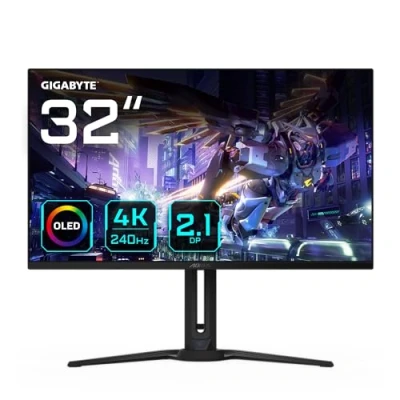 Afbeelding van Gigabyte AORUS FO32U2P LED Monitor 31.5&quot; OLED 3840 x 2160 4K UHD 240 Hz 0.03 ms 250 cd/m² 1500000:1 zwart