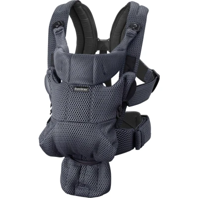 Afbeelding van BabyBjörn Draagzak Move 3D Mesh Antraciet Buikdrager Ergonomisch Extra lendesteun Ademend