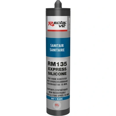Afbeelding van RECTAVIT Recta Mastic 135 voegkit voor sanitair wit (310 ml) 119348