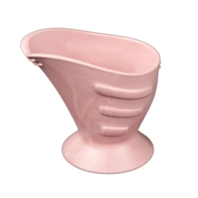 Image de Hoppediz Gobelet d&#039;apprentissage CamoCup adapté à tous les bébés pour apprendre boire, ainsi qu&#039;aux enfants et aux adultes ayant des restrictions sensorimotrices, quartz rose