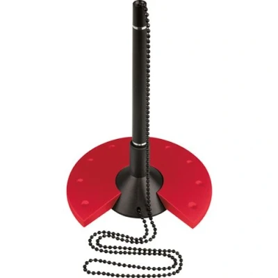 Image de helit porte stylo, noir/rouge