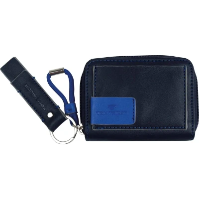 Afbeelding van Tom Tailor Nayla med ziparound dames portemonnee dark blue