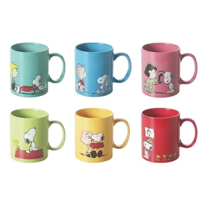 Afbeelding van Excelsa Snoopy mok, verschillende kleuren
