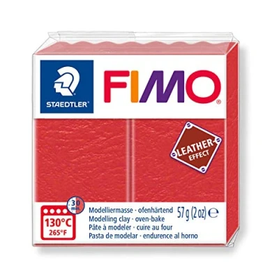 Afbeelding van Watermeloen Fimo Ledereffect