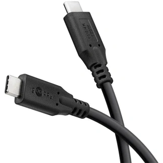 Afbeelding van Goobay 74203 USB kabel 3.2 Gen 1 (3.1 1) 3 m C Zwart