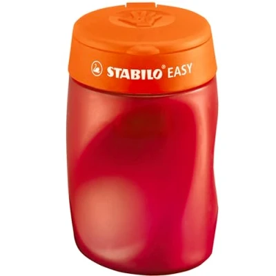 Afbeelding van Puntenslijper STABILO Easy 4502 3 in 1 rechtshandig oranje