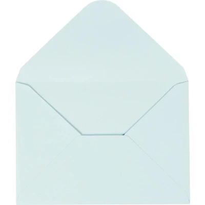 Afbeelding van Happy Moments Enveloppen 11,5 X 16 Cm 10 Stuks 110 Gr Lichtblauw