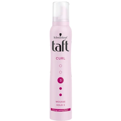 Afbeelding van Schwarzkopf Taft Curl Mousse 200ML