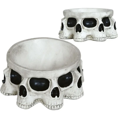 Afbeelding van Fiestas Guirca Schaal Skeleton 16 x cm Halloween Decoratie Versiering