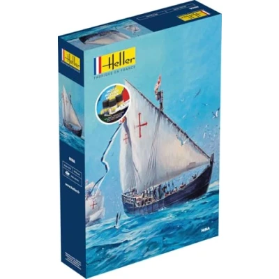 Afbeelding van 1:75 Heller 56815 NINA Ship Starter Kit Plastic Modelbouwpakket