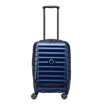 Afbeelding van Delsey Shadow 5.0 Cabin Trolley Front Pocket 55 Expandable blue
