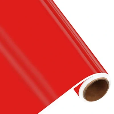 Afbeelding van Belle Vous Rode Zelf Klevende Vinyl Rol 30cm x 3 m Permanente Wrapfolie Voor Kunst en Hobby Borden Scrapbooken Silhouettes Cameo Auto Stickers