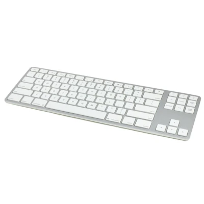 Afbeelding van Matias Draadloos toetsenbord / klavier US QWERTY zonder Numpad voor MacBook zilver FK408BTS