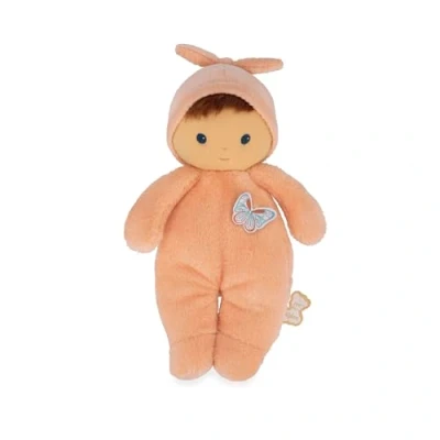 Afbeelding van KALOO Zachte en pluizige babypop Zacht delicaat lichaam Stoffen pop Perzik 24 cm Wasbaar Vanaf de geboorte K222001