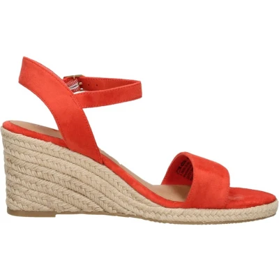 Afbeelding van Tamaris Espadrilles, Dames, Maat: 39, Orange Textiel