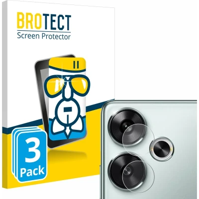Afbeelding van BROTECT Screenprotector voor Xiaomi Poco F6 (ALLEEN Camera Lens) Folie Beschermfolie Beschermglas transparant (3 Stuks)