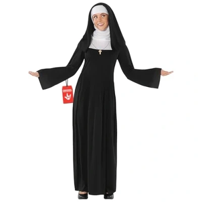 Afbeelding van Fun Shack Gelukkig zusterkostuum voor dames, kostuum goede zus, Halloween kostuum, maat S