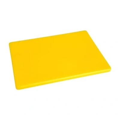 Afbeelding van Hygiplas LDPE snijplank geel 30,5x22,9x1,2cm
