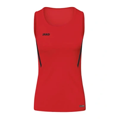 Afbeelding van JAKO Tanktop Challenge Rood/zwart