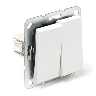 Afbeelding van Schakelaar Q link S Line (Inbouw, Serie, Wit)