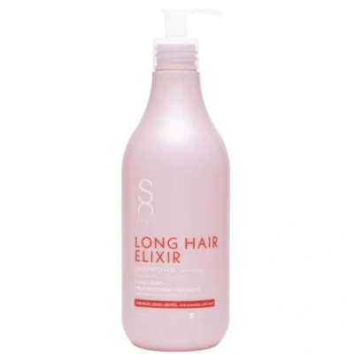 Afbeelding van Sacha Care Rituel Long Hair Elixir shampoo met ricinusolie voor glanzend, gerevitaliseerd en sterk haar, versterkende gezond 500 ml