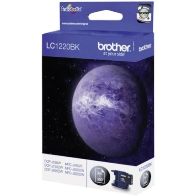 Afbeelding van Brother LC 1220BK Inktcartridge Zwart