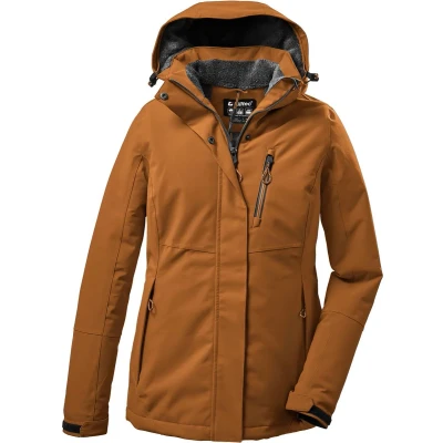Afbeelding van KILLTEC Kow 140 gevoerde dames jas Dark curry maat 44