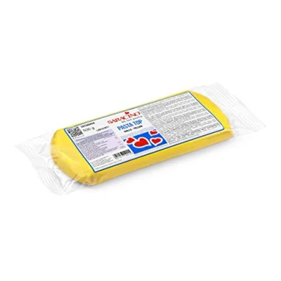 Afbeelding van Saracino Suikerpasta Top Geel Cover 500 g Made in Italy