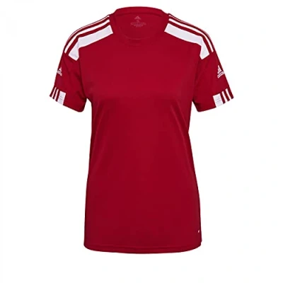 Afbeelding van adidas Performance Squadra 21 Sport Tshirt, Dames, Maat: XS, Team power red white