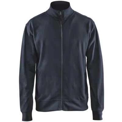 Afbeelding van Blaklader Sweatshirt met rits 3371 1158 Donker marineblauw XXL