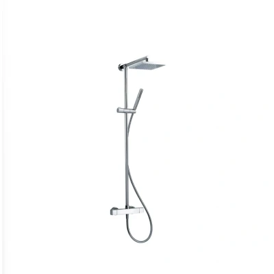 Afbeelding van Cisal Roadster douchekolom thermostaat chroom RRC7801021