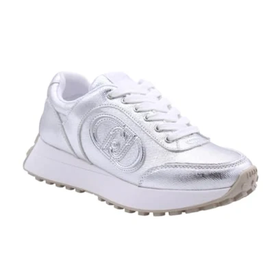 Afbeelding van LIU JO Sneakers laag, Dames, Maat: 39, Silver Polyester