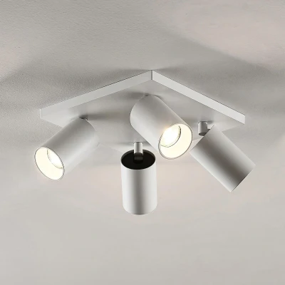 Afbeelding van Arcchio buitenspot 4lichts Aluminium H: 12.5 cm GU10 wit