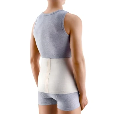Afbeelding van DELUXE RUGCHAUFFE Wol Angora en Merino Nierverwarmer Body Warmer Heupwarmer Nierbescherming Thermische Riem (M)