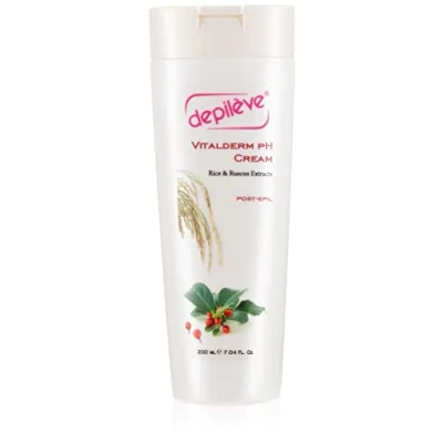 Afbeelding van Depiléve Vitalderm PH Post ontharingscrème, 200 ml