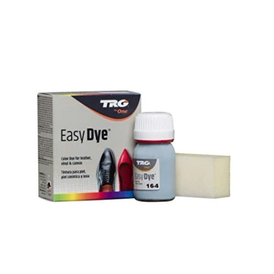 Afbeelding van TRG the One Verf voor schoenen en accessoires van leer leer, canvas kunstleer met applicatorspons Easy Dye, 25 ml, 164 pastelblauw, ml