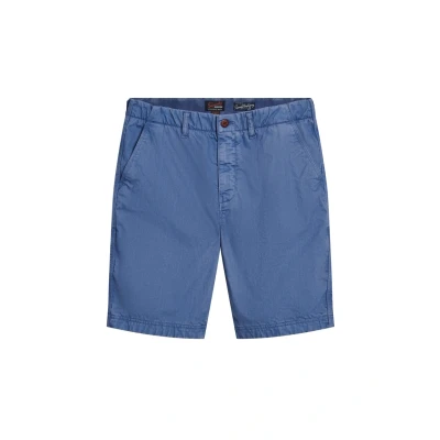 Afbeelding van Superdry Officer Shorts, Heren, Maat: 32, Azure blue
