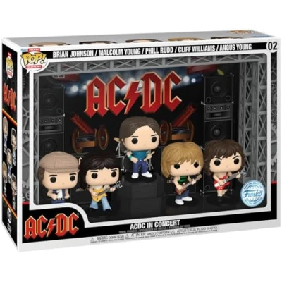Image de Figurine Funko Pop Moments Deluxe AC/DC Thunderstruck Stage