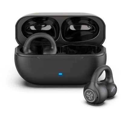 Afbeelding van JLAB Flex Sport Draadloze Oordopjes Oortjes draadloos Bluetooth 5 21 uur speeltijd IPX4 Waterbestendig Aanpasbare EQ3 instellingen Mulitpoint Google Fast Pair Clip on design Zwart