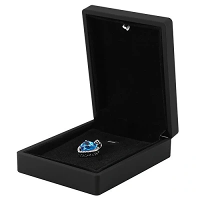Afbeelding van LED Sieradendoos, Verlicht Ring / Hanger Armband Ketting Sieraden Showcase Opbergdoos Lockers voor Bruiloft, Voorstel, Verloving