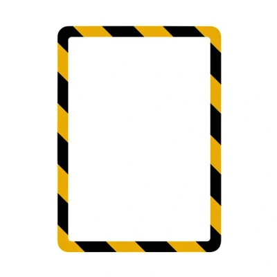 Image de Pochette cadre d&#039;affichage sécurité Dos adhésif repositionnable A4