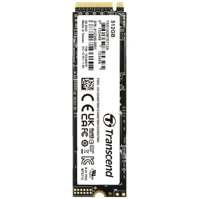 Afbeelding van Transcend MTE712A 512 GB NVMe/PCIe M.2 SSD 2280 harde schijf PCIe NVMe 4.0 x4 Industrial TS512GMTE712A