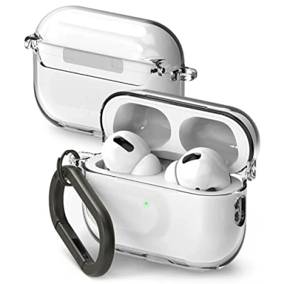 Afbeelding van Ringke Hinge AirPods Pro 2 case cover hoofdtelefoonbehuizing transparant (EC675S1RS)