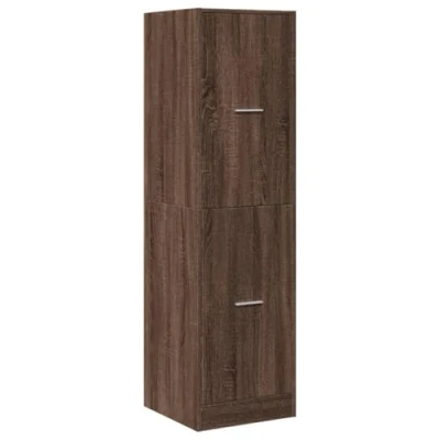 Image de vidaXL Armoire apothicaire chêne marron 40x41x144,5 cm bois ingénierie3309642