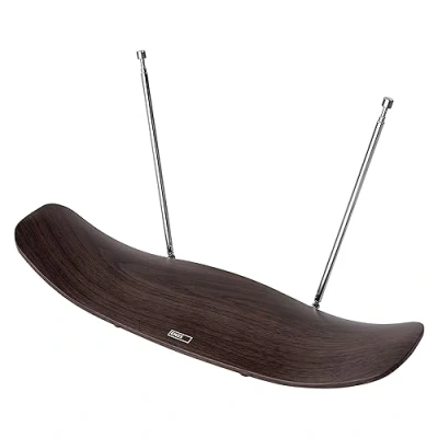 Afbeelding van Antena pokojowa EMOS CITY WOOD C500, DVB T2, DAB, FM, filtr LTE/4G/5G (J0708)
