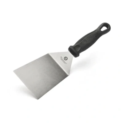 Afbeelding van De Buyer Spatel Gebogen FKOfficium 30cm Rvs
