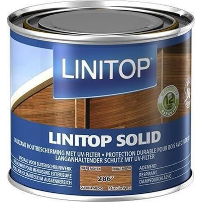 Afbeelding van linitop Solid Beits Notelaar 283 1 l