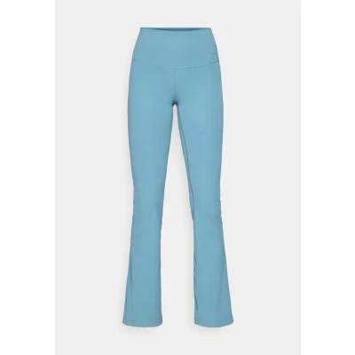 Afbeelding van Nike Performance Zenvy Flare Tights, Dames, Maat: XL, Smokey blue/black