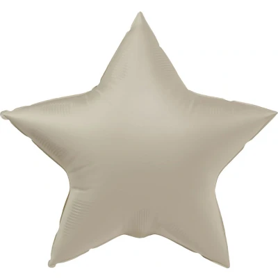 Afbeelding van Folat Folieballon Ster Creamy Latte 45 cm