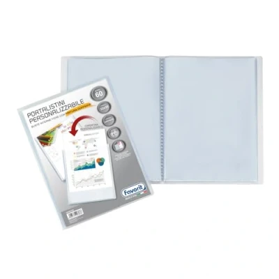 Afbeelding van Favorit 100460329, Polypropyleen (PP), Transparant, 60 vel, 220 mm, 300 mm